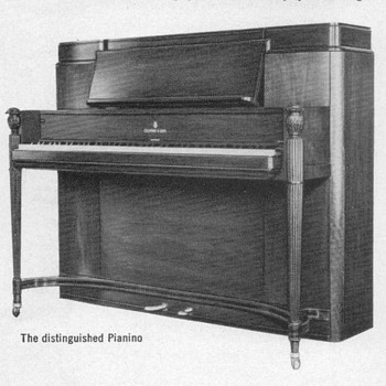 1953 - Steinway "Pianino" Advertisement - Advertising