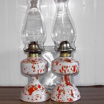 FEILDS POTTERY 74' OIL LAMPS - Lamps