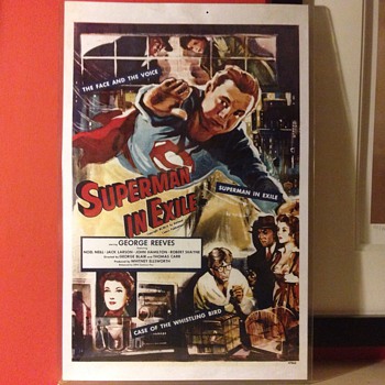 Superman in exile poster 1954 - Movies