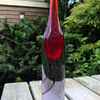 bright red bottle