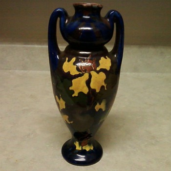 MY LOVELY OLD MOROVIAN POTTERY VASE - Art Pottery