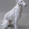 PORCELAIN FIGURE OF RUSSIAN WOLFHOUND