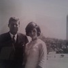 robert and jackie kennedy in front of washington monument ( original photo)