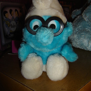 Plush Brainy Smurf