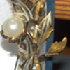 funky gold pin