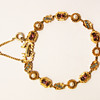 Vintage Amethyst, Turquoise and Pearl Bracelet