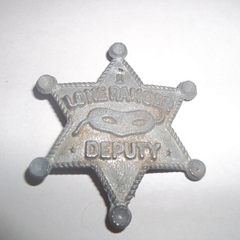 1950'S LONE RANGER BADGE