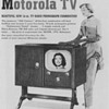 1950 - Motorola Model 17F4 Television Advertisement