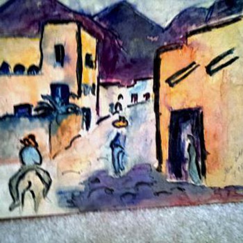 Original Artwork   (Watercolor)