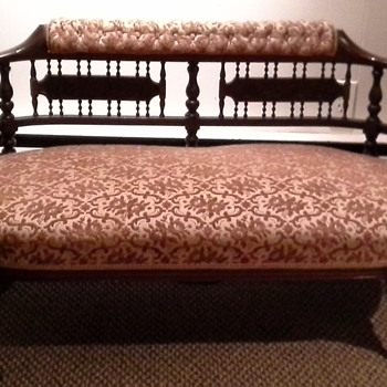 Unique Settee. Any info appreciated! - Furniture