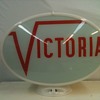 Victoria Gas Globe 1950's Oval