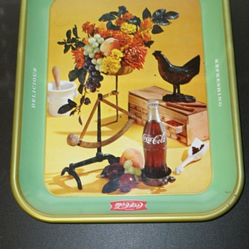1957 Canadian Coca-Cola Serving Tray