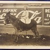 Coca Cola painted sign circa 1910