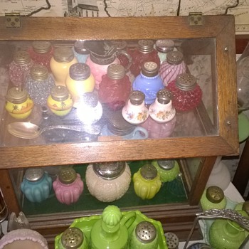 Unusual Cabinet - Art Glass