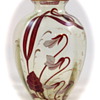 Harrach Art Nouveau Enameled Vase, signed "Harrach", ca. 1900