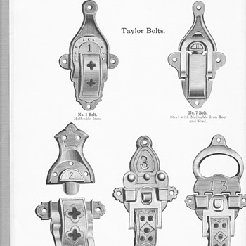 Additional Trunk hardware from the 1915 JH Sessions Catalog - Furniture