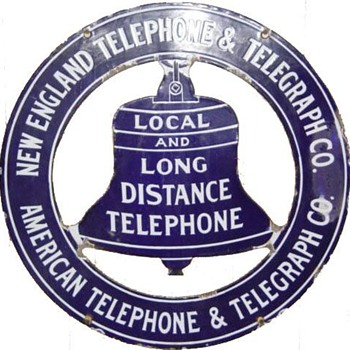New England Telephone and Telegraph Co. Peace Sign