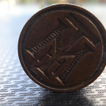 MARBLE INK STAMP COULD THIS BE OLD? - Office