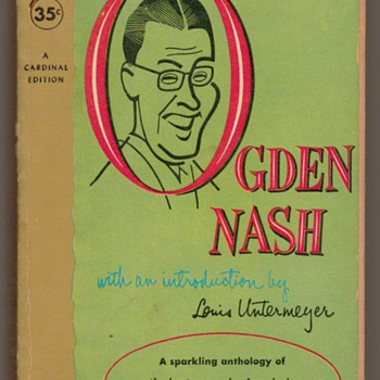 1955 - Ogden Nash - Books