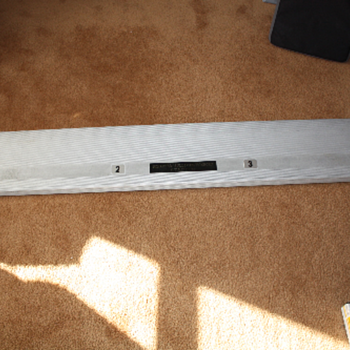 Foxboro Stadium Bench Seat