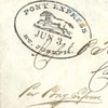 Pony Express Cover - just turned 150 years old