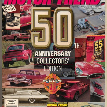 1999 Motor Trend 50th Anniversary Issue
