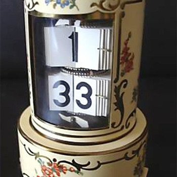 Flip Leaf Ticket Clock, Germany, 1952. - Clocks