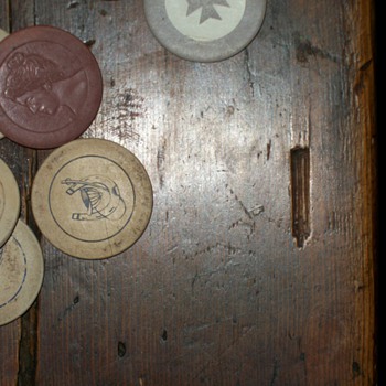 assortment of, gambling chips cocktail stirs, bottle opener and tooth pick despencer - Games