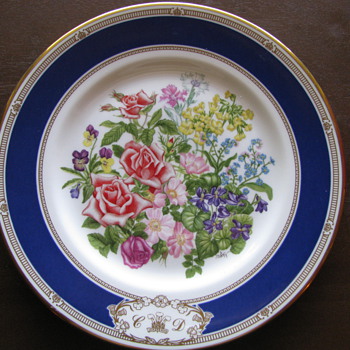 Royal Wedding Plate