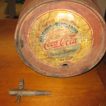 1930's Coca-Cola Syrup Keg - Coca-Cola