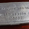 Vintage Palmer 853 In-Line Lead Sinker Mold