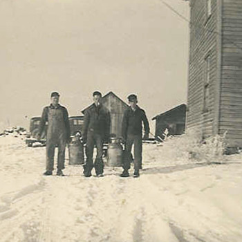 Winter farm photo - Photographs