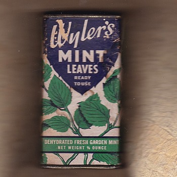 Wyler's Mint Leaves Tin