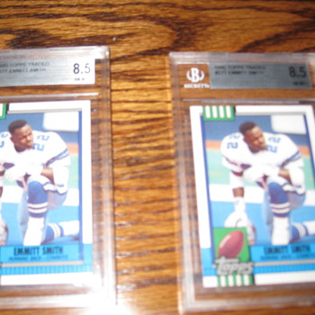 Football Cards, a VERY small sample - Football