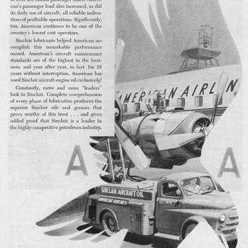 1952 - Sinclair Oil Co. Advertisement