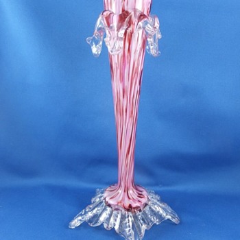 Another Mothers Day present- Trudy's spatter vase - Art Glass
