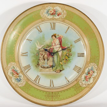 Westclox Metal Plate Clock, 1906 - Clocks