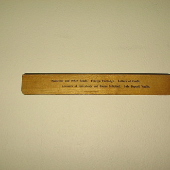 Wood Ruler - Tools and Hardware