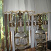 4 foot crystal chandelier lamps