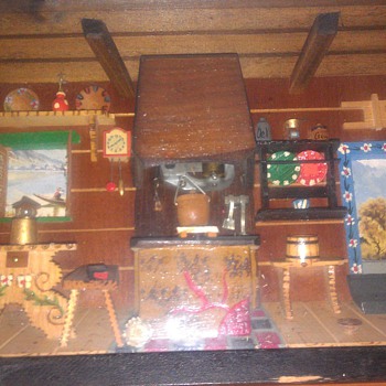 Old Music shadow box