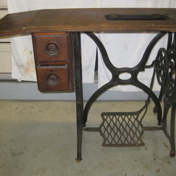1879 Singer Sewing machine table