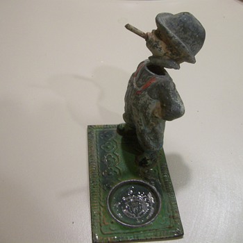 Early Lead Nodder / Bobblehead Cigar Snuffer - Tobacciana