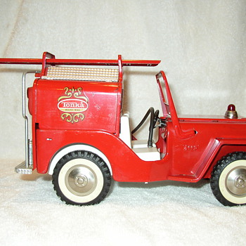Tonka Fire Jeep - Firefighting