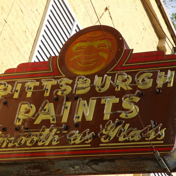 Porcelian Paint Signs