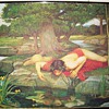 2 Paintings by J Waterhouse  real or reproduced???