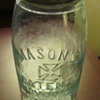 Mason Jar Iron Cross 1800's