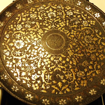 Repost $5.00 Metal plate after lite cleaning!  WOW!!