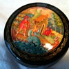 Hand painted boxes.