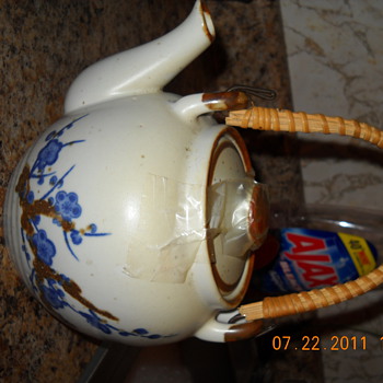 Vintage signed TEAPOT