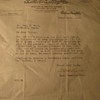 A letter written in 192o